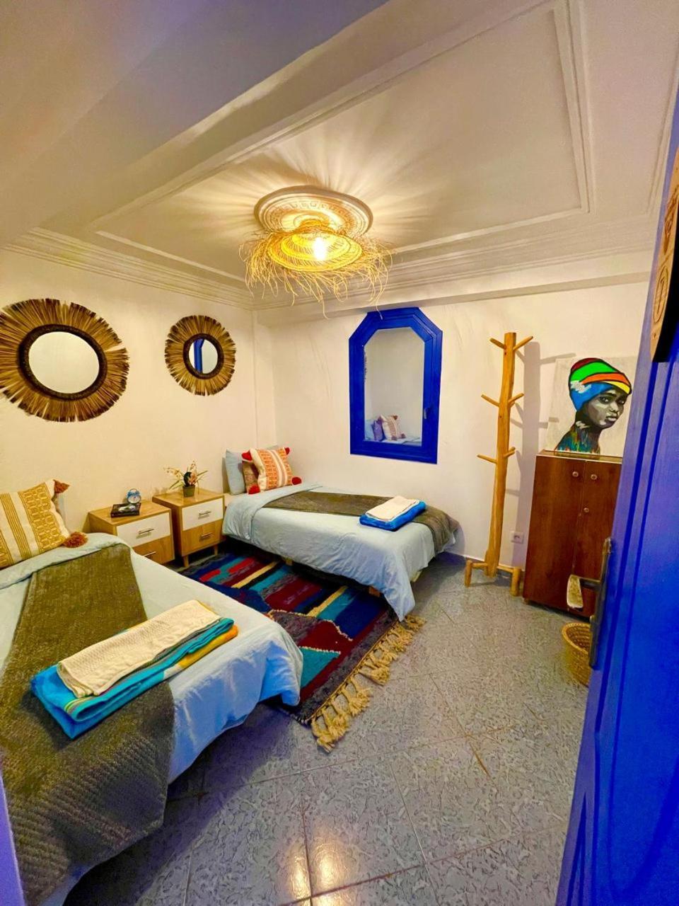Surf & Salsa Ocean House Bed & Breakfast Tamraght Bagian luar foto