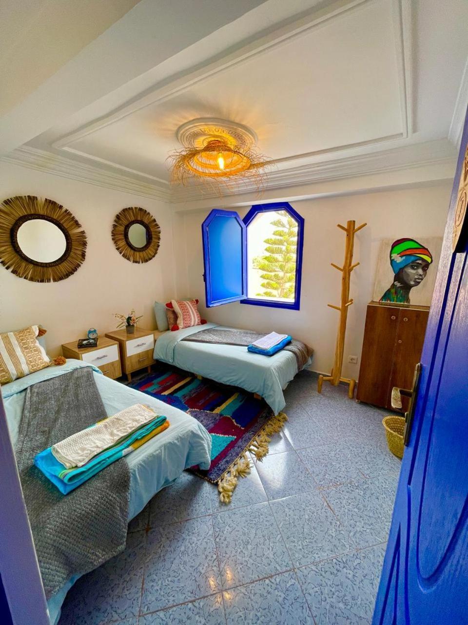 Surf & Salsa Ocean House Bed & Breakfast Tamraght Bagian luar foto