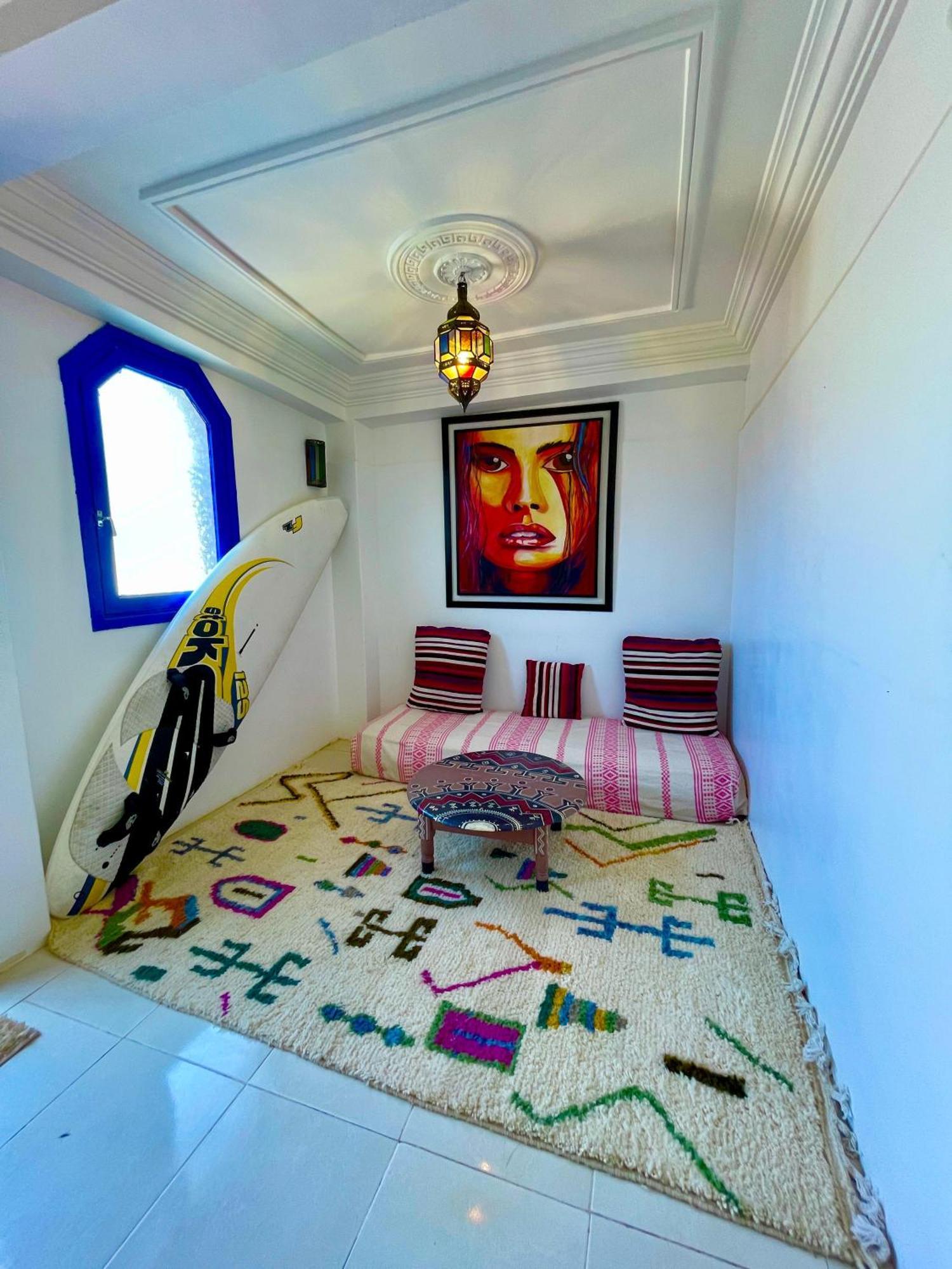 Surf & Salsa Ocean House Bed & Breakfast Tamraght Bagian luar foto